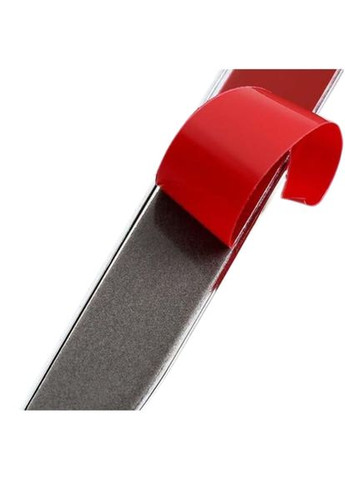 Эмблема крыла 2шт черные 148х18 мм металл (на скотче) Citroen (369611082)