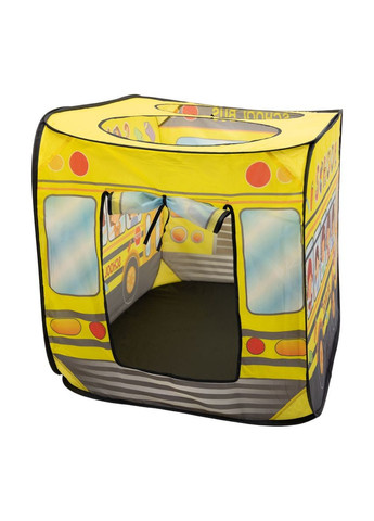 Детская игровая палатка "Школьный автобус" 110×70×66 см палатка для детей Желтая HP-S-5NDY LUGI (365265962)