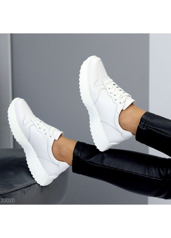 296 Кросівки Шкіряні Білі KDSL білі демісезони (317633681)