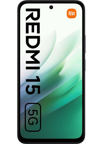 Смартфон Redmi 15 5G 4/128GB Midnight Black_EU Xiaomi (364861204)