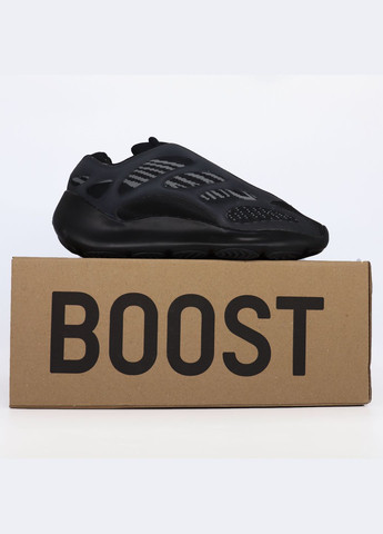 Чорні Осінні кросівки чоловічі і жіночі adidas yeezy boost 700 v3 alvah black | адідас ізі буст 700 в3 чорні No Brand