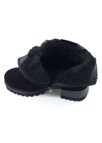 Жіночі черевики зимові чорні замшеві AL-14-8 23,5 см (р) Anna Lucci (268136479)