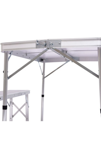 Комплект туристической мебели складной стол и 2 лавочки для пикника кемпинга дачи ProDobro (364192667)