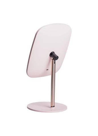 Настільне дзеркало з підсвічуванням 23х18 см для макіяжу на ніжці Рожеве HP-10-6AP Yiwu (370802273)