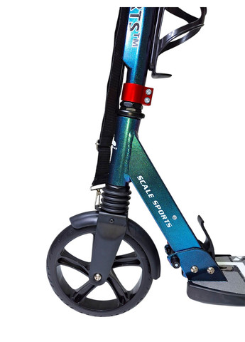 Самокат двухколесный S4 c ручным тормозом PU колеса. Multicolor (488015157) Scale Sports (367960103)