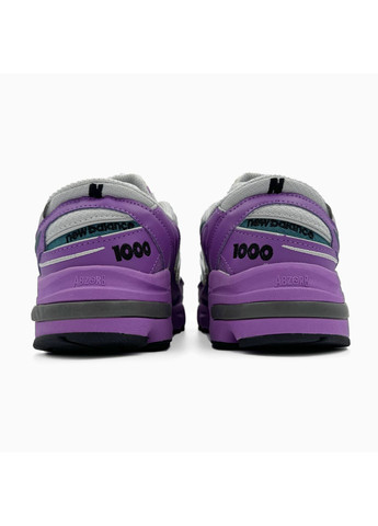 Сірі Осінні кросівки чоловічі new balance 1000 grey / violet нью беланс 1000 No Brand