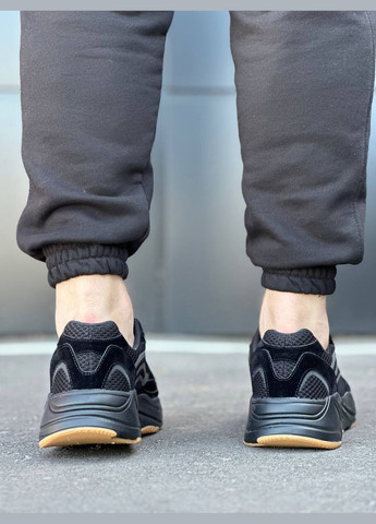 Черные демисезонные мужские кроссовки демисезон Stylish Touch