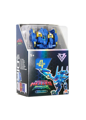 Динозавр-трансформер - Синий Птера-бот DINOSTER (331297014)