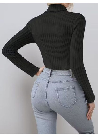 Мягкий женский боди-гольф, с длинным рукавом, размер (арт. 368) No Brand (366889611)