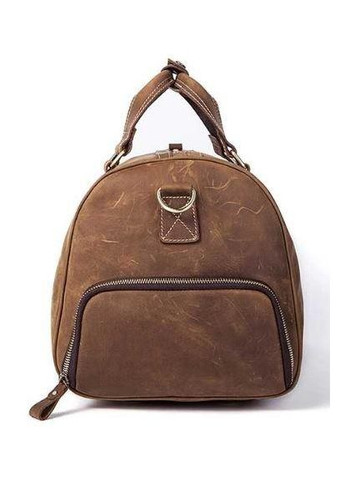 Сумка дорожня чоловіча шкіряна 14893 Коричнева Vintage (297129816)