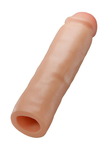 Реалистичная удлиняющая насадка на пенис Performance Plus двойной плотности, бежевая Blush (329900025)
