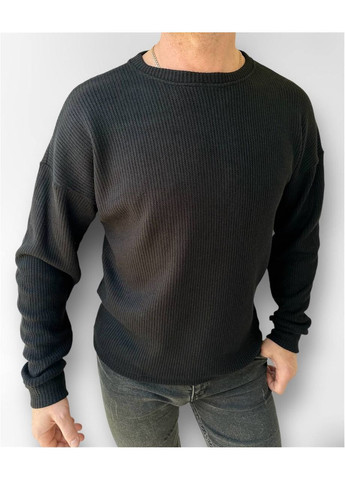 Чорний демісезонний светр, колір чорний Fashion