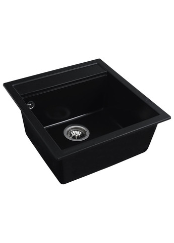 Гранитная мойка для кухни FIESTA 5149 матовая Черная Valeso (357494699)