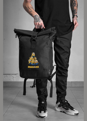Повседневный Рюкзак Роллтоп Школьный Для Мальчика С Принтом Миньоны Without (348059211)