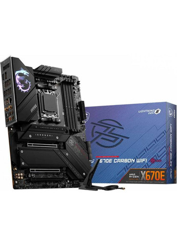 Материнська плата MPG X670E Carbon WiFi Socket AM5 MSI (361031764)