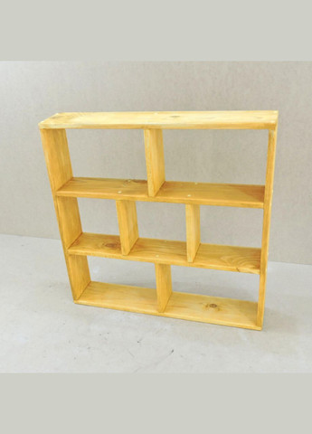 Настенная полка из дерева Куала карри (НСП-001303) No Brand (328081928)