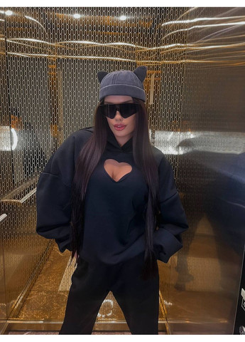 Жіноче худі оверсайз No Brand (370079648)