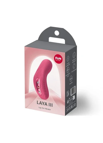 Вібротрусики для клітора ефект постукування малиновим пальцем LAYA III Fun Factory (389880760)