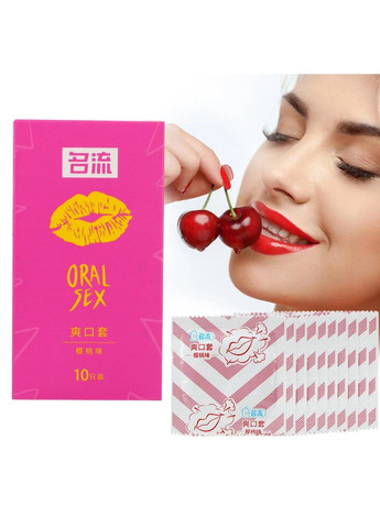 Презервативи зі смаком для орального сексу 10 штук OLO (284279109)