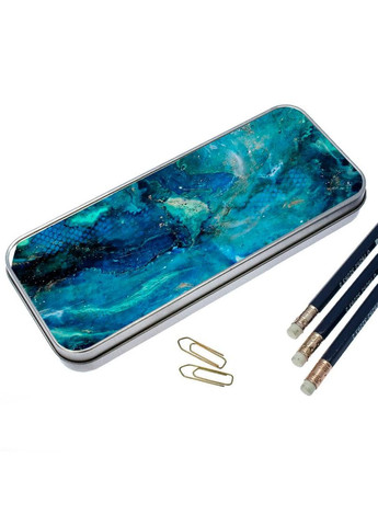 Пенал шкільний для хлопчика та дівчинки металевий girl #01 7*18 см Silver No Brand (309157714)