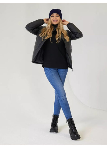 Молодежная двухслойная шапка бини Шорт No Brand Шапка біні шорт лопата (341083833)