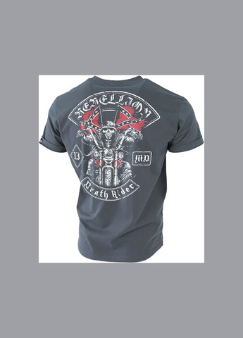Серая футболка desth rider ts123sl Dobermans Aggressive