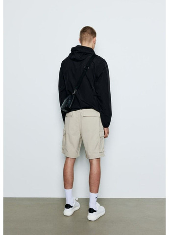 Чоловічі нейлонові шорти карго Regular Fit (57212) М Бежеві H&M (295263182)