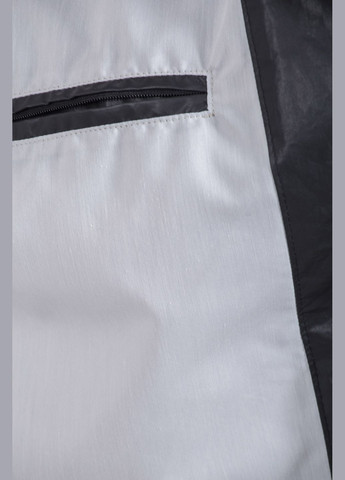 Чорна демісезонна чоловіча вітровка casual чорна, однотонна з довгим рукавом kuper (, ), 34358 No Brand