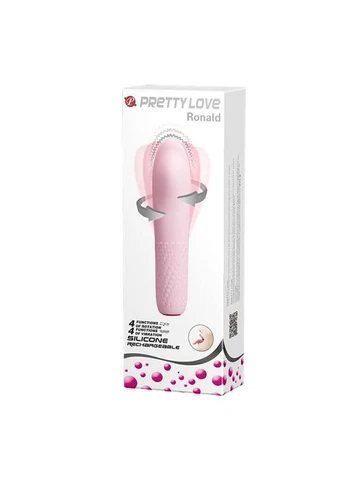 Вібромасажер з функцією ротації RONALD, BI-014584X-1 Pretty Love (383084614)