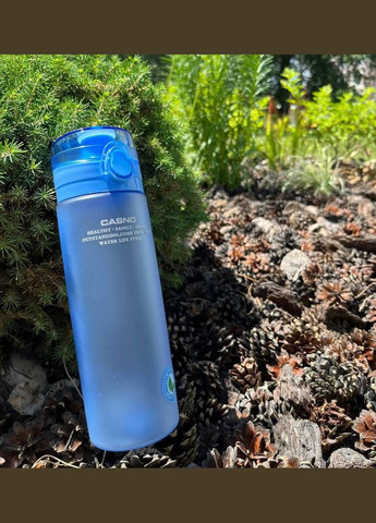 Пляшка для води 650 мл KXN-1157 Блакитна (A-011815) Casno (313102337)