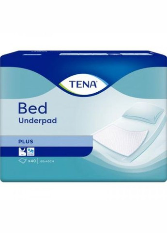 Пелюшки для малюків (7322540728859) Tena bed plus 40x60 см 40 шт (268140514)