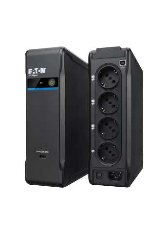 Источник бесперебойного питания настольный 700ВА 420Вт 3хSchuko 2xUSB черный EATON (393519475)