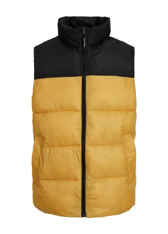 Жилет,чорний-жовтий,JACK&JONES Jack & Jones (301016916)