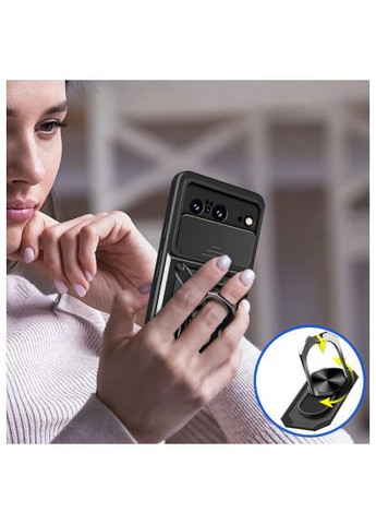 Чохол до мобільного телефона (710663) BeCover Military Google Pixel 8 Black (357239644)
