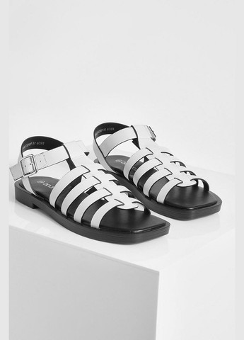 Белые босоножки Boohoo