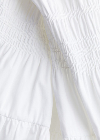 Білий кежуал сукня H&M в смужку