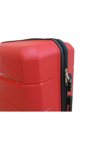 Средний чемодан из полипропилена на колесах 60L 67х40х25 см MY Polo (289465321)