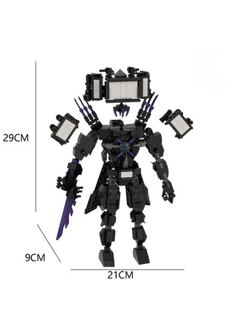 Конструктор скибіді туалет Титан ТВмен Titan TV 499 деталей Shantou (369670096)