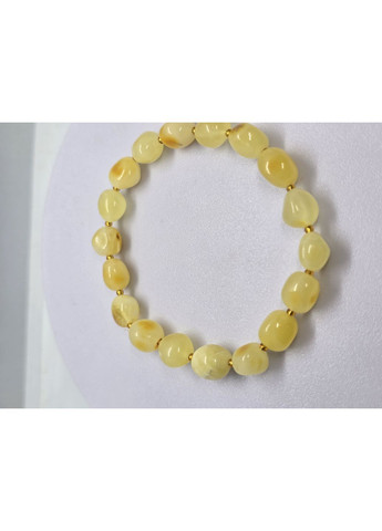 Браслет 3380 з натурального пейзажного бурштину MINOV (363040220)