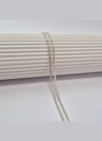 Срібний плоский ланцюжок ланцюг Ромб плоский см срібло 925 проби 3.43г р40 No Brand (326602743)