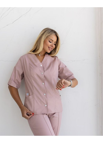Жіночий медичний костюм Біата котон три чверті рукав 46, No Brand (361360250)