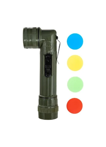 Ліхтар ручний 4 кольори Flashlight Medium Olive (15143101) Mil-Tec (323217396)