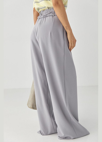 Класичні штани-палаццо зі складками Lurex (328633515)