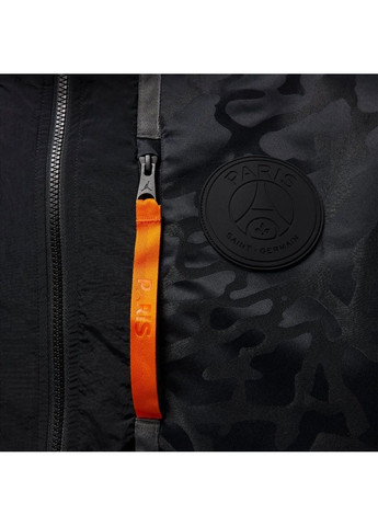 Чорна куртка чоловіча j psg anthem jkt black Air Jordan