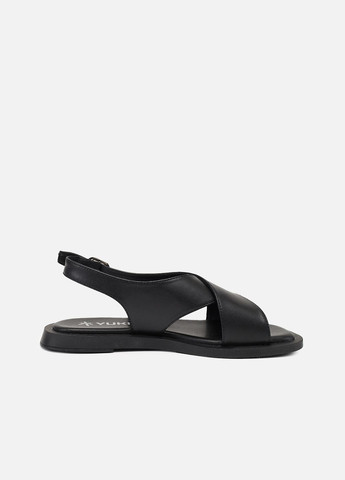 Босоніжки жіночі колір чорний ЦБ-00264123 Yuki (327366800)