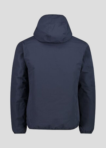Синяя зимняя темно-синяя двухсторонняя куртка man jacket reverse fix hood CMP