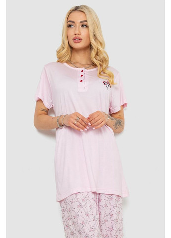 Рожева всесезон піжама жіноча з принтом Sport Line