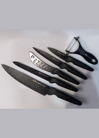 Набор ножей Z.P. с гранитным напылением ZP655 International (300079366)