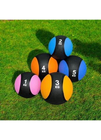 Медбол двухцветный с отскоком 4 кг MDB2-4kg SNS (361033976)