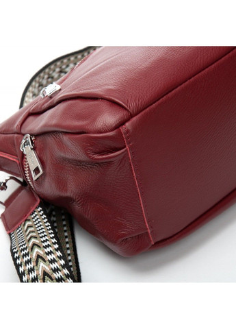 Женская кожаная сумка классическая 2048-9 red Alex Rai (367992164)